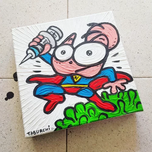 Le Chat Rose de Jérémy Taburchi en Superman